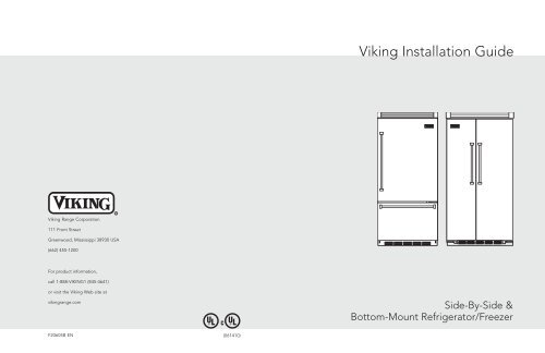 Viking Vcbb536rss Installation Instructions