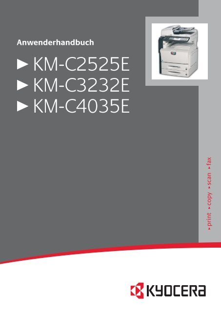 Anwenderhandbuch - KYOCERA Document Solutions