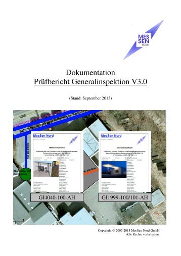 Dokumentation Prüfbericht Abscheider-Generalinspektion V3.0