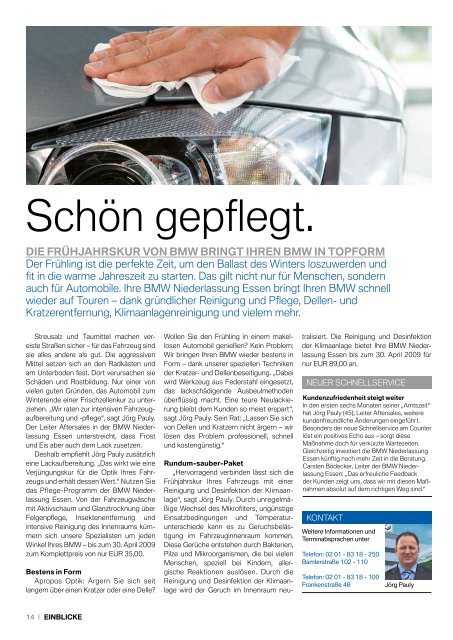 BMW Niederlassung Essen - Publishing-group.de