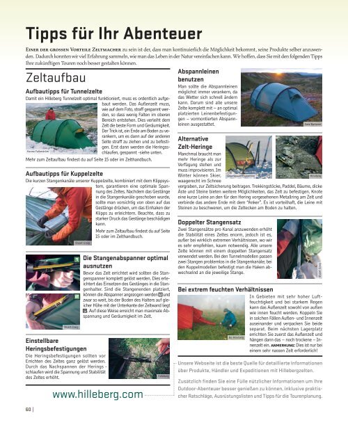 DAS ZELTHANDBUCH - Outdoorfeeling.com