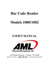 Bar Code Reader Models 1000/1002 - BarcodeMuseum.com