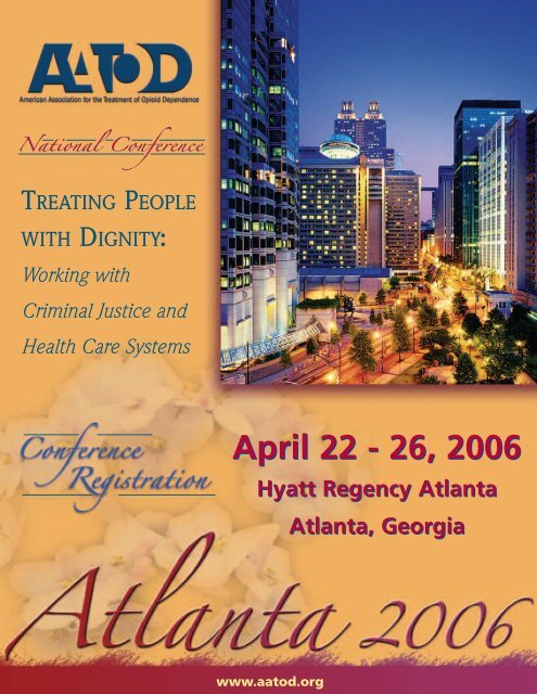 AATOD 2006 Conference Registration Brochure