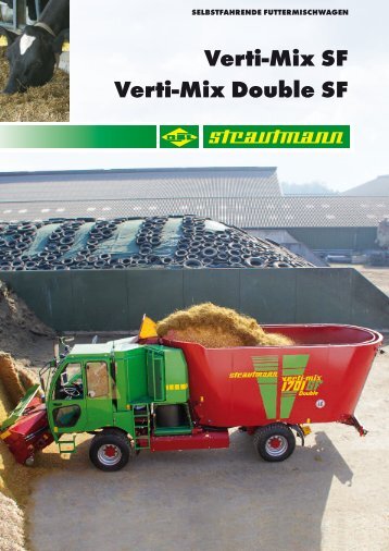 Selbstfahrende Futtermischwagen Verti-Mix SF / Verti-Mix Double SF