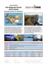 Die Magische Runde durch Island (PDF) - contrastravel