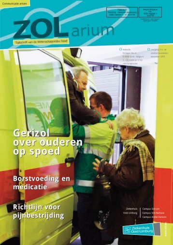 Gerizol over ouderen op spoed Gerizol over ouderen op spoed