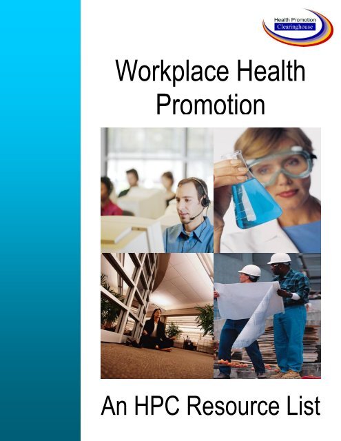 Workplace Health Promotion Resource List