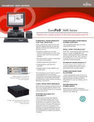 TEAMPOSÂ® 3600 SERIES - Retail Solutions Providers Association