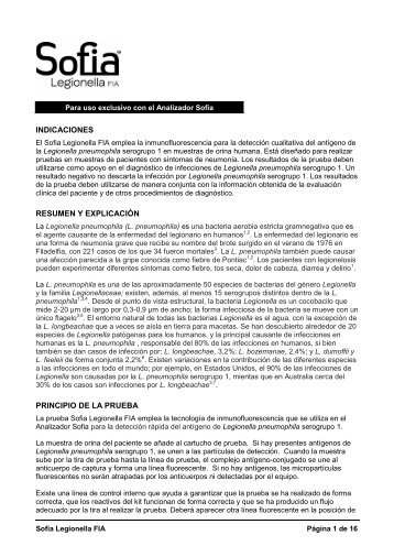 indicaciones resumen y explicaciÃƒÂ³n principio de la prueba - Quidel ...