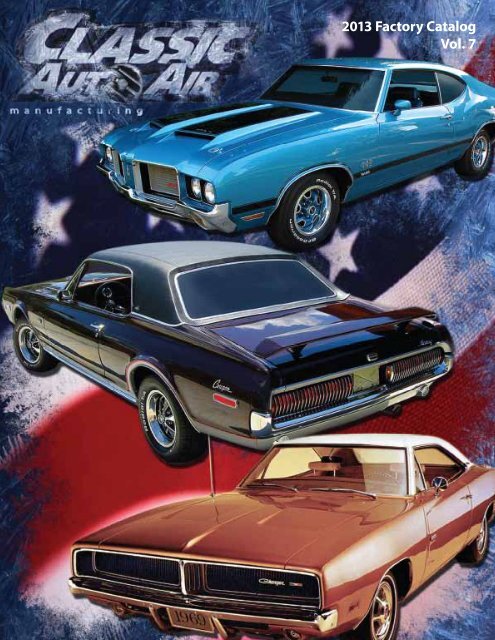 2013 Factory Catalog Vol. 7 - Classic Auto Air