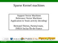 Sparse Kernel machines