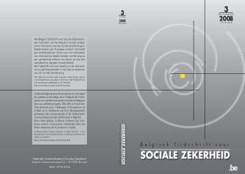 Nummer 3/2008 (.pdf) - FOD Sociale Zekerheid