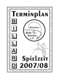 Billardkreis Ruhr-Emscher eV