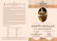 SANTA CECILIA - Conservatorio Gioacchino Rossini