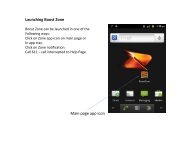 Launching Boost Zone Main page app icon - Hyperlink