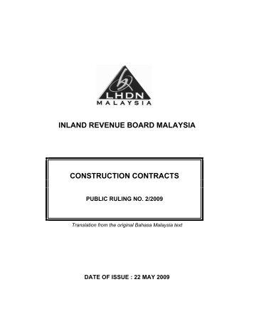 Construction Contracts