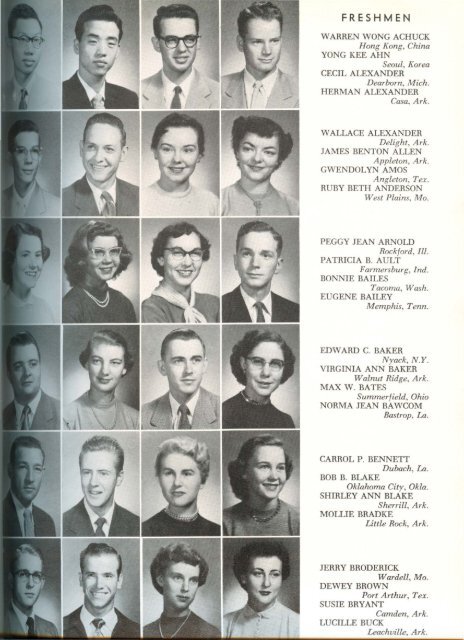 download entire yearbook - Harding University Digital Archives