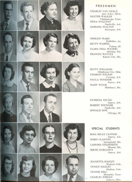 download entire yearbook - Harding University Digital Archives