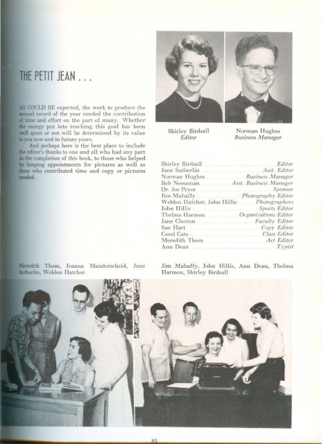 download entire yearbook - Harding University Digital Archives