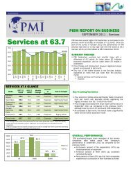 PISM Report on Business – Services - Philippine Institute for Supply ...