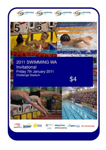 2011 SWA Invitational Program Download - Swimming WA Results