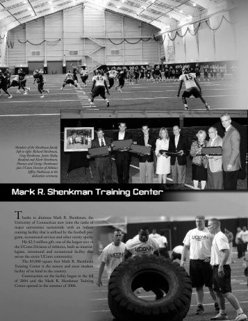 The Mark R. Shenkman Training Center - UConn Huskies