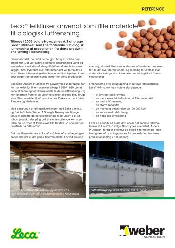Luftfilter-februar2011DK.pdf, Sider 1-2 - Weber
