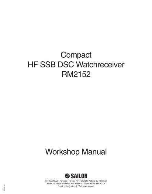 Compact HF SSB DSC Watchreceiver RM2152 Gopher Proxy
