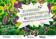 Zofinger Zapfenstreich @Lindenplatz