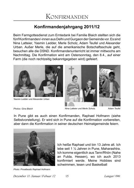 Ökum. Gemeindebrief (Nr.09, Dezember 2011 - Februar 2012)