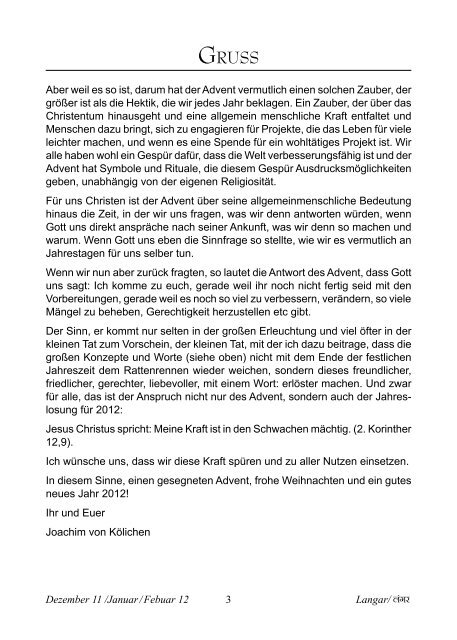 Ökum. Gemeindebrief (Nr.09, Dezember 2011 - Februar 2012)