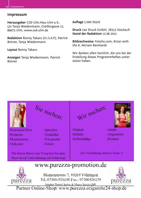 06.10.2012 Travestie - Show mit Piggy und Gene aus ... - CSD Ulm