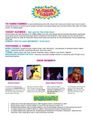 Download Information Sheet - Hershey Theatre