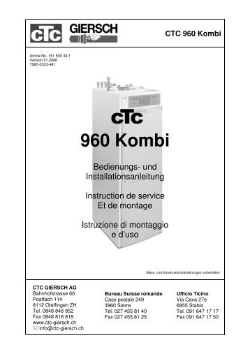 960 Kombi - CTC Giersch AG