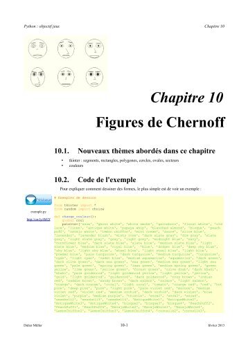 Chapitre 10 Figures de Chernoff - Apprendre en ligne.net