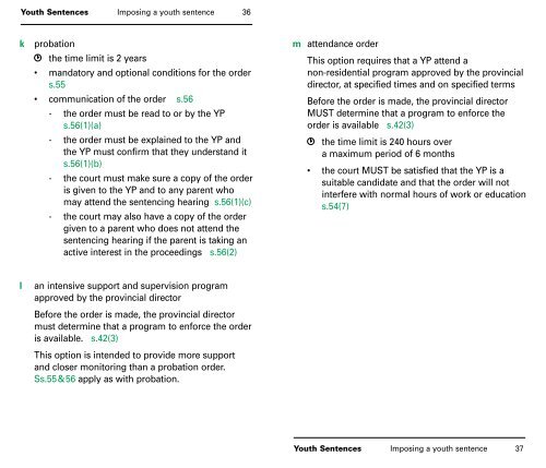 YCJA Pocket Guide - Government of Nova Scotia