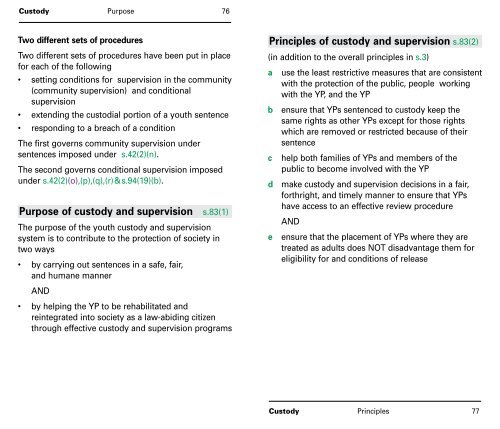 YCJA Pocket Guide - Government of Nova Scotia