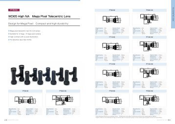 WD65 High NA Mega Pixel Telecentric Lens - MaxxVision