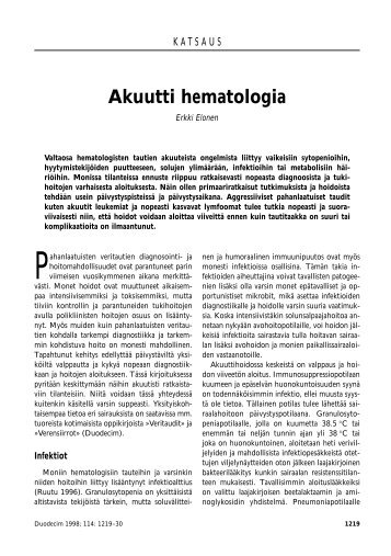 Taitto 12/98 -> PDF - Duodecim
