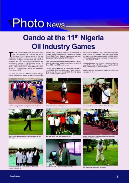 Oando signs for OPL 278 with NNPC - Oando PLC