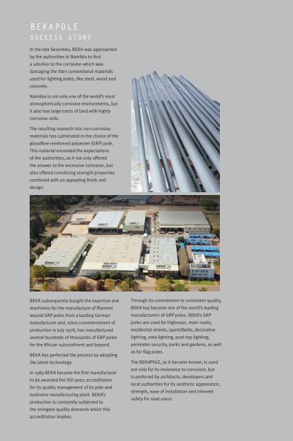 Brochure - BEKA (Pty) Ltd