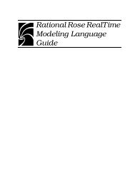 Rational Rose RealTime Modeling Language Guide - MV-Sirius ...