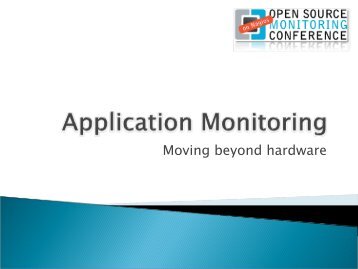 Application Monitoring - netways