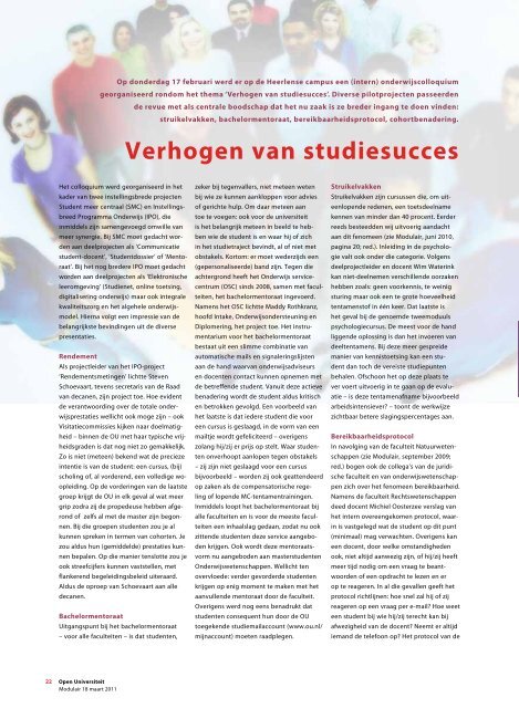 Modulair 5 - Open Universiteit Nederland