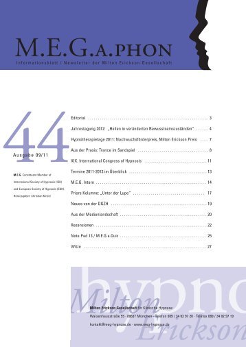 MEGaPhon als PDF - Hypnosystemische Kommunikation