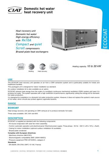 ECOCIAT - Euroconfort