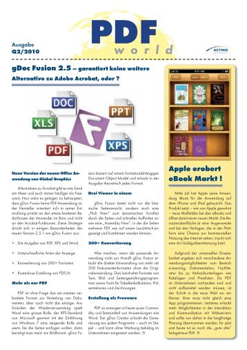 PDF World 02 - 2010 - Actino Software GmbH