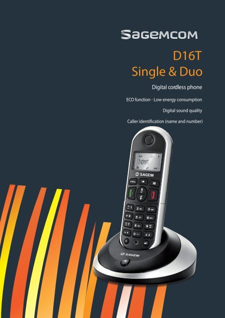 D16T Single & Duo - Sagemcom Digital