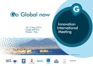 Go Global now: Innovation International Meeting @ Naples