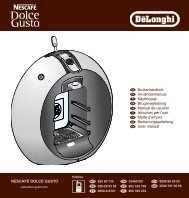 Circolo-Delonghi - NESCAFÃÂ® Dolce Gusto